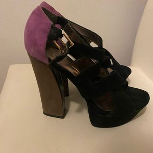 Dolce Vita Multicolored Block Heel Sandal